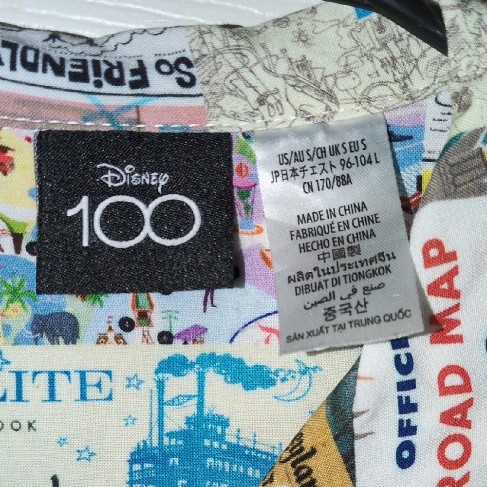 Disney Vintage Print Men's Shirt - Picture 2 of 3
